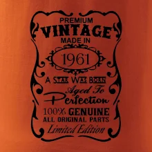 Vintage Etiketa - 1961