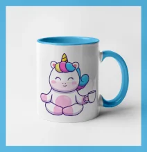 Yoga - jednorožec káva