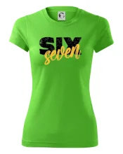 Six seven - písmo