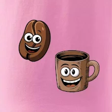 Parové tričko - Hrnček a káva