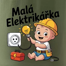 Malá elektrikárka - veselá zásuvka