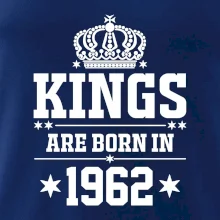 Kings are born in 1962