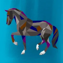 Kôň geometria farebný