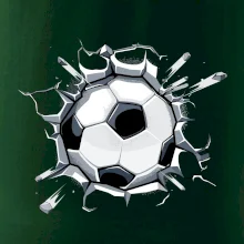 Futbalová lopta v triku