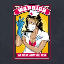 Corona Nurse warrior Corona Nurse warrior