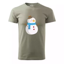 Snehuliak so šálom Snehuliak so šálom