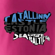 Mapy - názvy miest - Estónsko