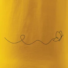 Dráha letu motýľa - vlnovka