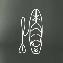 Paddleboard jedním tahem