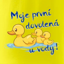 Moje první dovolená u vody - sourozenci