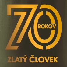 70 rokov zlatý človek
