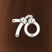 Narodeninové tričko pre policajta - putá 70