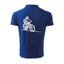 MTB kreslený cyklista