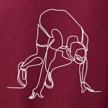 Bežec na štarte jedným ťahom