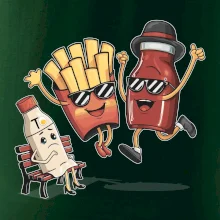 Súboj o hranolky kečup tatárka