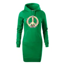 Peace symbol pieskový