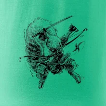 Skica ninja veverička