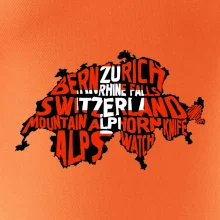 Mapy - názvy miest - Švajčiarsko