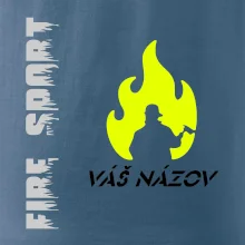 Hasiči - oheň - Váš názov - Prsník + chrbát