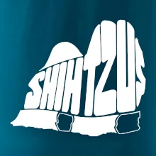 Shih-tzu - nápis v tele Shih-tzu - nápis v tele