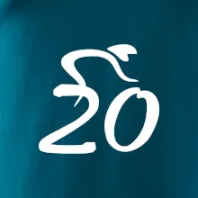 Cyklista oslavuje dvadsiatku (20)
