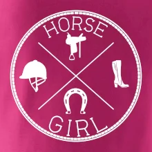 Horse Girl kruh Horse Girl kruh