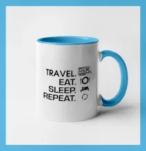 Eat sleep travel - Veľký príves