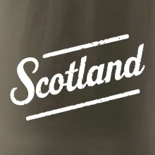 Scotland Vintage nápis