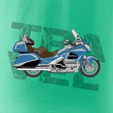 Cestovná motorka Amerika modrá Cestovná motorka Amerika modrá