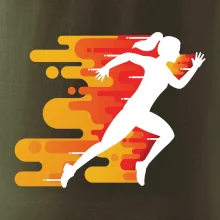 Behanie - oranžová žena