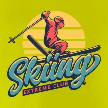 Skiing winter extreme cup