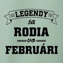 Legendy sa rodia vo februári