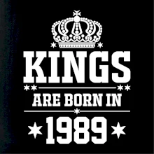 Kings are born in 1989