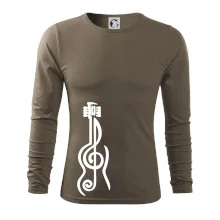 Husľový kľúč gitara Husľový kľúč gitara