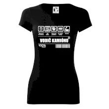 Čiarový kód - Vodič kamiónu Čiarový kód - Vodič kamiónu