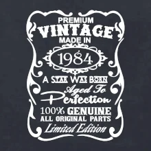 Vintage Etiketa - 1984