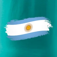 Argentína vlajka obhrýzaná