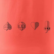 Prší - Faraon - farby hracích kariet