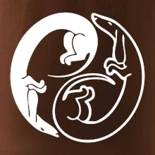 Jazvečíky - Jin jang