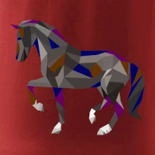 Kôň geometria farebný