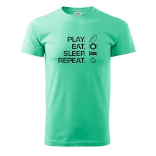 Play Eat Sleep Repeat americký fotbal Play Eat Sleep Repeat americký fotbal