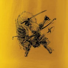 Skica ninja veverička