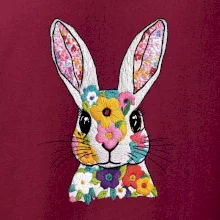 Zajačik ako vyšitý