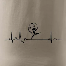 EKG moderná gymnastika stuha