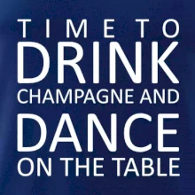 Time to drink Champagne