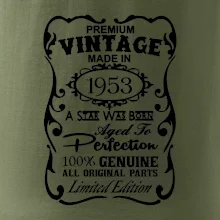 Vintage Etiketa - 1953