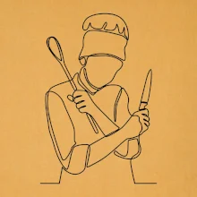 Kuchár jedným ťahom