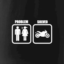 Problém cestná motorka