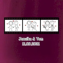 Svadobný deň - váš nápis (Hana-creative)