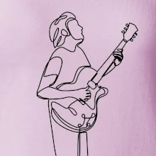 Gitarista jedným ťahom